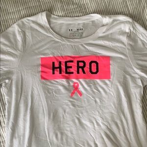 Neon pink hero shirt